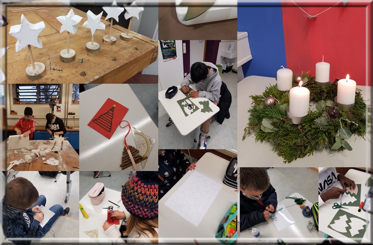 Weihnachtsprojekt der Klasse 6