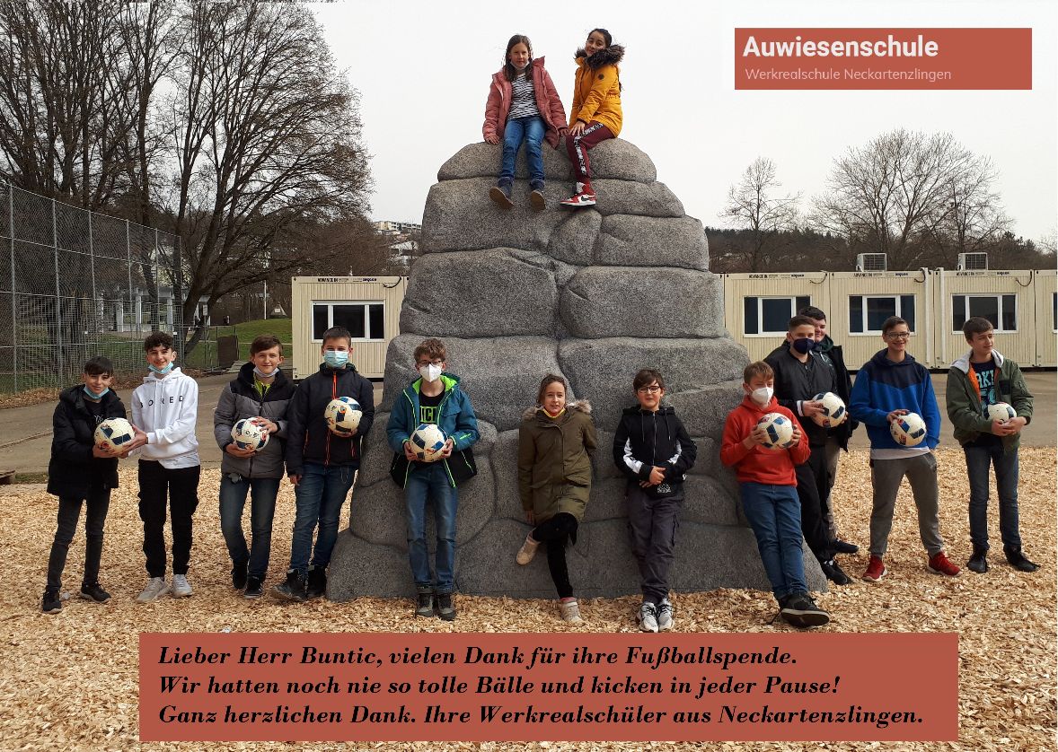 Großzügige Ballspende