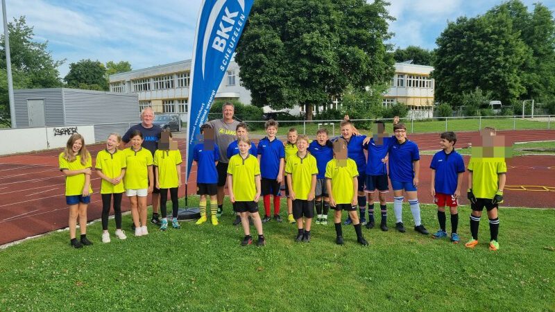 Ein Tag nur Fußball