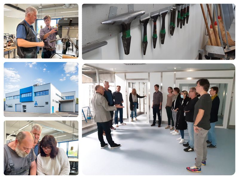 Betriebsbesichtigung beim Bildungspartner Daldrop