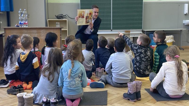 Vorlesetag in den 1.Klassen