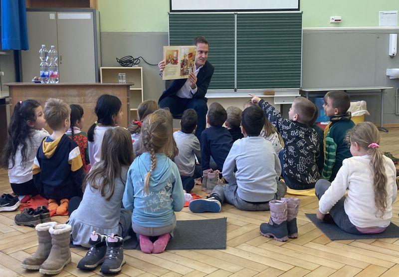 Vorlesetag in den 1.Klassen
