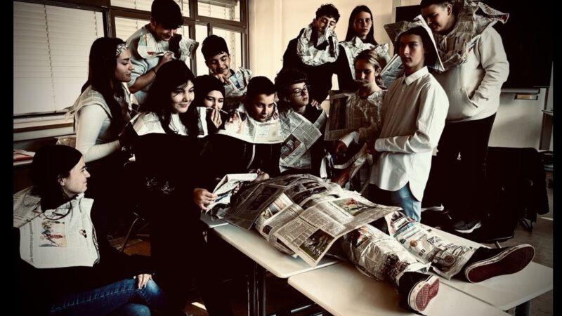 Klasse 8 gewinnt Fotowettbewerb der Nürtinger Zeitung