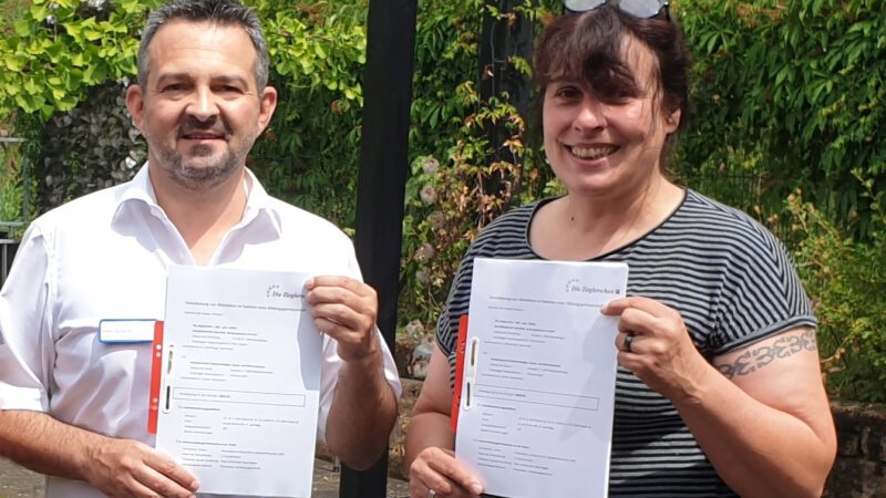 Neue Bildungspartnerschaft mit dem Seniorenzentrum im Dorf