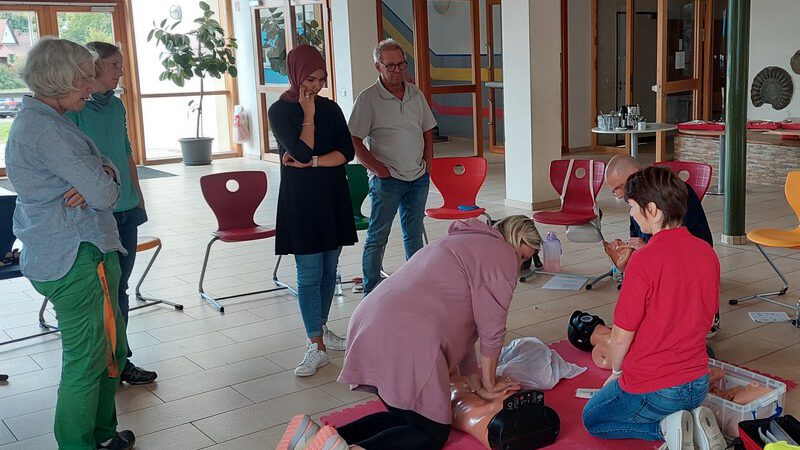 Erste-Hilfe-Ausbildung für Lehrkräfte