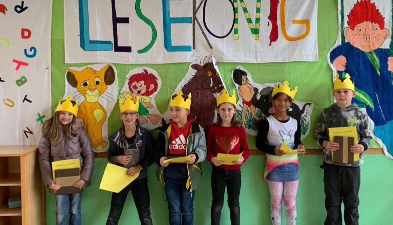 Lesekönige und -königinnen 2023 in der AWS