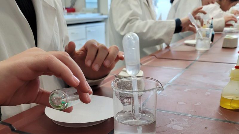 Fehling-Lab-Besuch der Klassen 3a und 3b