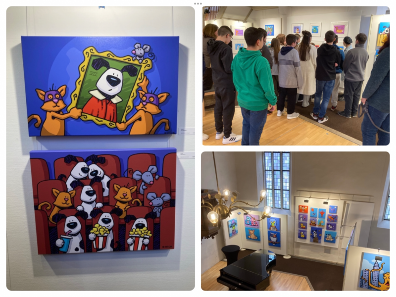 Besuch der Kunstausstellung in Nürtingen
