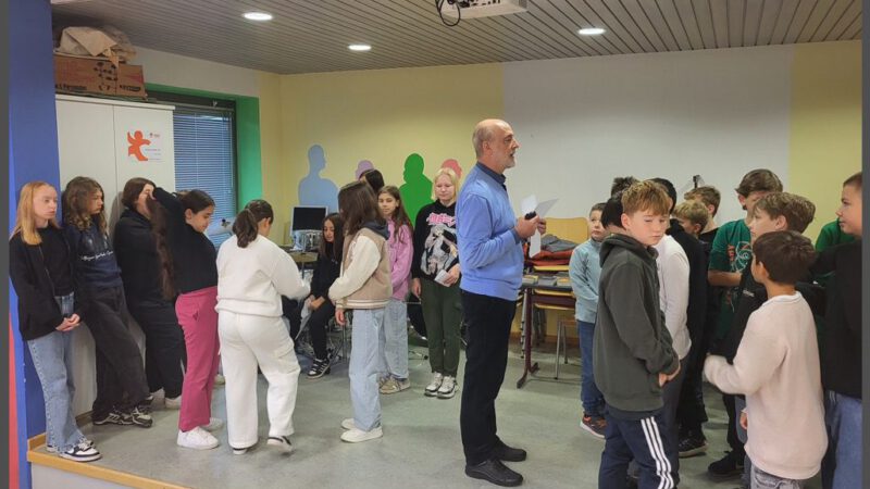 Autorenlesung für Klassen 5 und 6