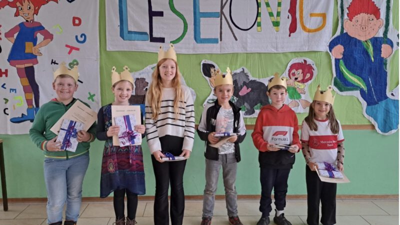 Lesefieber in der Auwiesenschule