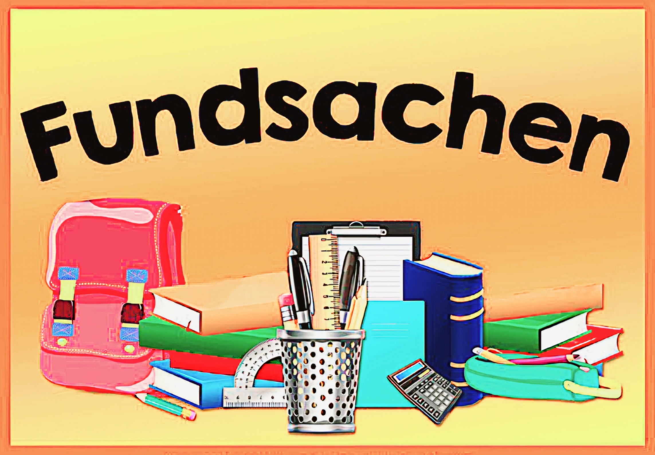 Abholung der Fundsachen am 30./31. Juli