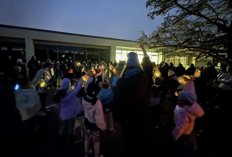 Lichterfest der Klassen 1a und 1b
