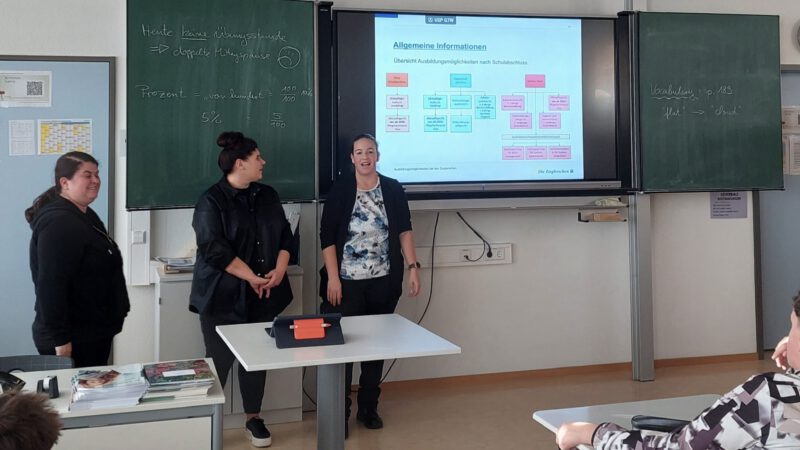 Infoveranstaltung zu Pflegeberufen