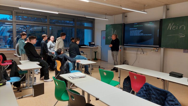 Präventionsworkshops in Klassen 8 und 9