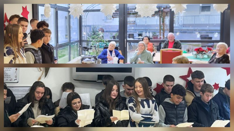 Weihnachtssingen im DRK-Seniorenzentrum Haus am Schönrain